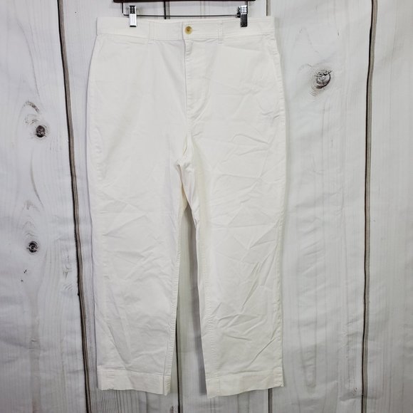 Everlane Straight Leg Crop Chino Pants - Picture 2 of 8
